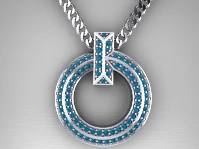 T Pendant 3D print model