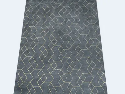 Bashian rug Free 3D model