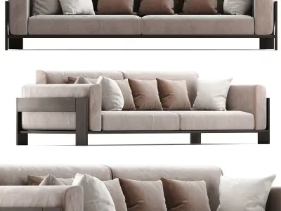Sofas 3d models collection 10 pieces