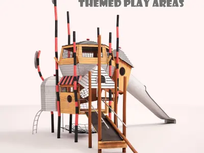 Themed play areas   3D model