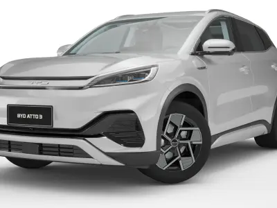 2024 BYD Atto 3 With Interior 3D model