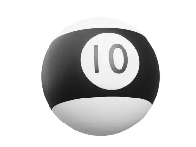 Pool Ball 3D model