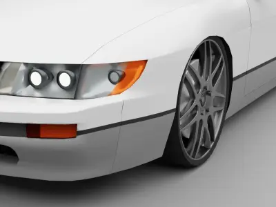 Nissan Silvia s13 3D model