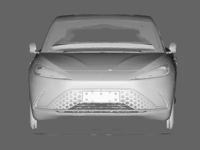 2019 ARCFOX ALPHA S 3D SCANNED MODEL 3D model