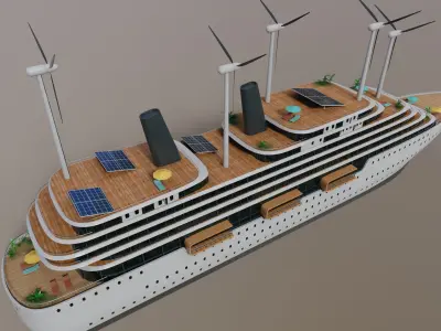 Luxury Liner 3D model