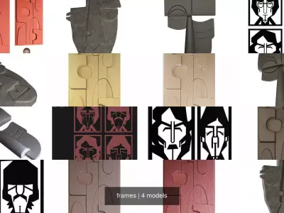 frames 3D Model Collection