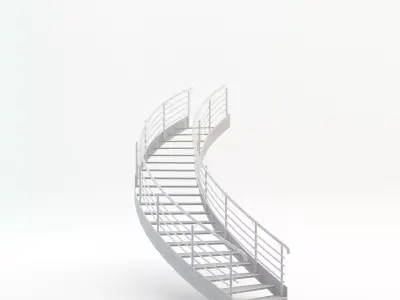 Stair 3D model