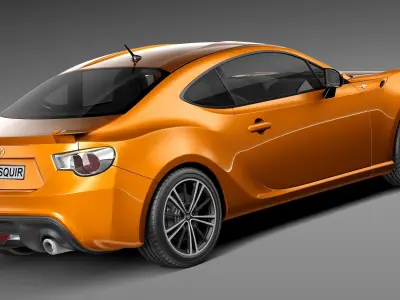 Toyota GT 86 2013 3D model