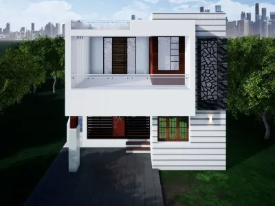 house 130 3D model