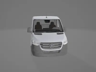 Sprinter Chassis and Cab 2018 3D model