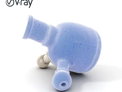 Precision Metal Tool D Model Pack Low-poly 3D model