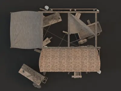 medieval  Low-poly 3D model