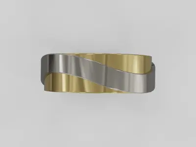 wedding band ring 3D print model