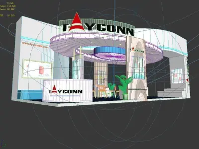 Exhibition - Area - 12X6-3DMAX2009-013 3D model