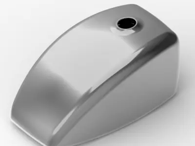 Motorcycle Fuel Tank 3D print model