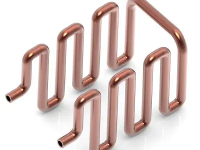 Classic Heat Exchanger Tube 3D print model