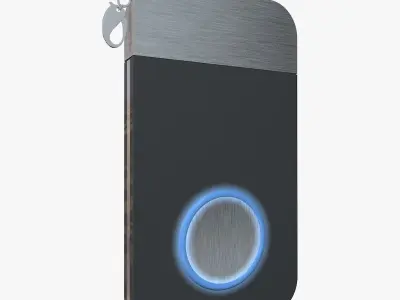 Key Car Alarm 3D model