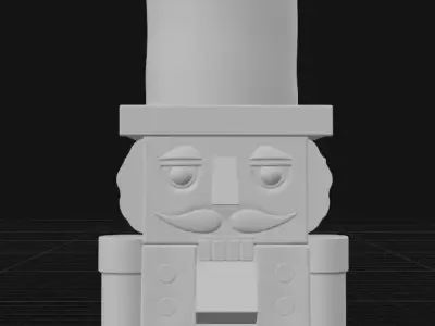 Nutcracker ornament 3D print model