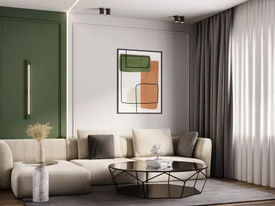 interior 073 3D model