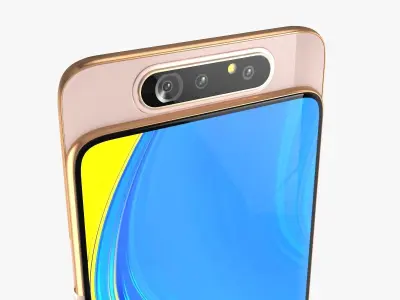 Samsung Galaxy A80 Full Colors 3D model