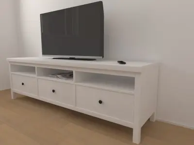 Hemnes TV Board 3D model