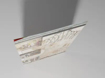 Magazine - Revista Low-poly 3D model