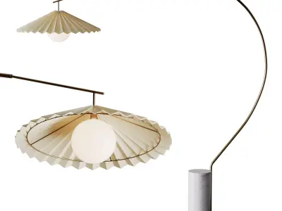 Arc Floor Lamp 3D model