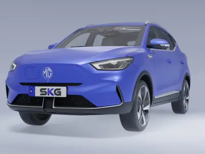 MG ZS EV Internet Inside 2021 3D model