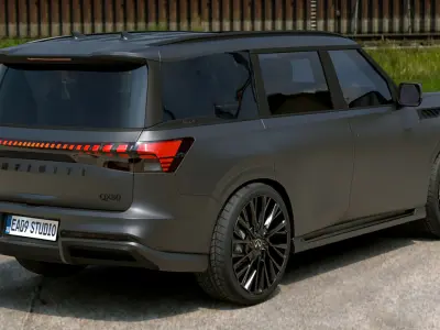 Infiniti QX80 Autograph 2025 3D model