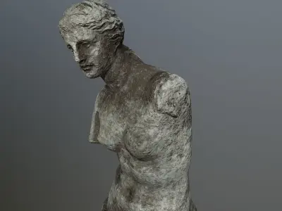   Venus de Milo Low-poly 3D model