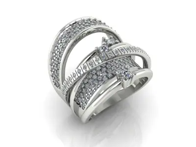 Ring Gold 3D print model order