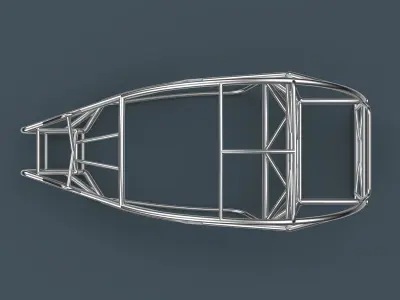 Buggy Frame 3D model