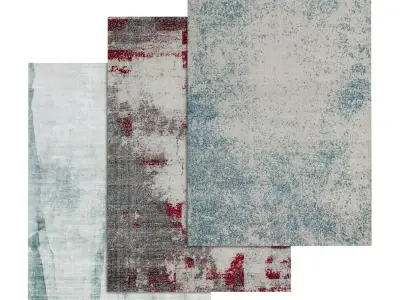 Rug Set 1224 3D model