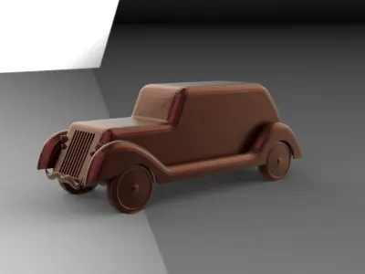 luxurious-toy-car 3D model