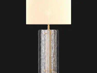 RH LATTICE TABLE LAMP 3D model