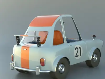 Toon Gulf Racer 3D model