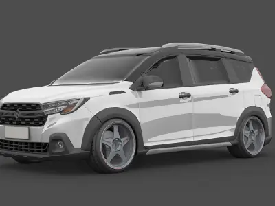 SUZUKI XL7 WHITE  3D model
