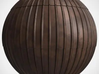 Roof Tile Materials 32- By 3 color Pbr By Sbsar 4k Texture