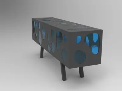 Aquario Cabinet 3D model