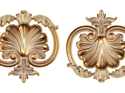 Classic carved 178 3D model