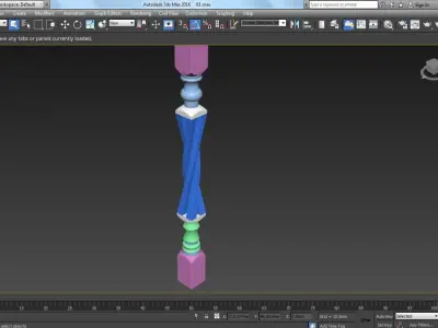 Columns Legs Tables Chairs CNC Wood 1002 3D print model