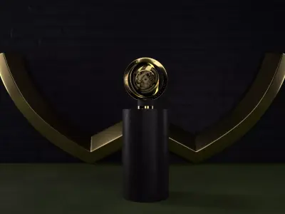 3D Model - FIFA Club World Cup Trophy 3D model