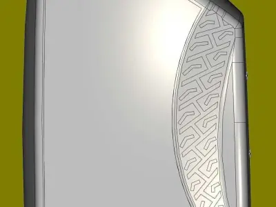 Plastic canister for engine oil A and AK 1L 3D print model