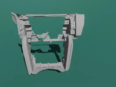 Dash Center Console Scan - Subaru BRZ - Toyota 86 - Scion FRS 3D print model