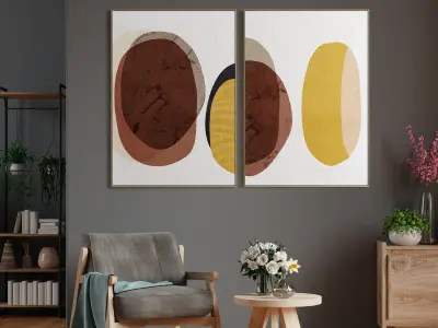 Photo Frame 209 Low-poly 3D model