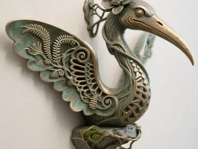 Cranes 3D print model