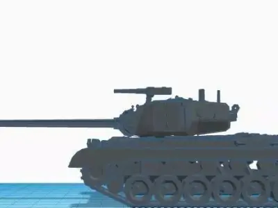 3D Tank Free 3D print model