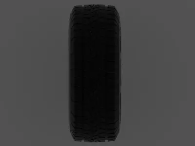 Continental TerrainContact AT Tire Low-poly 3D model