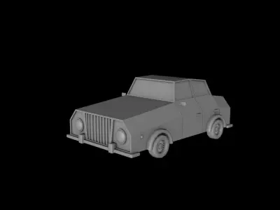 Car 3D 3D model order