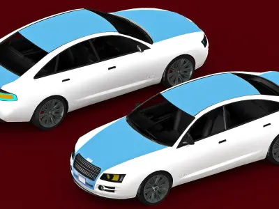 Car from GTA V 3D print model